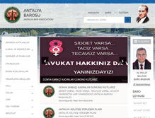 Tablet Screenshot of antalyabarosu.org.tr